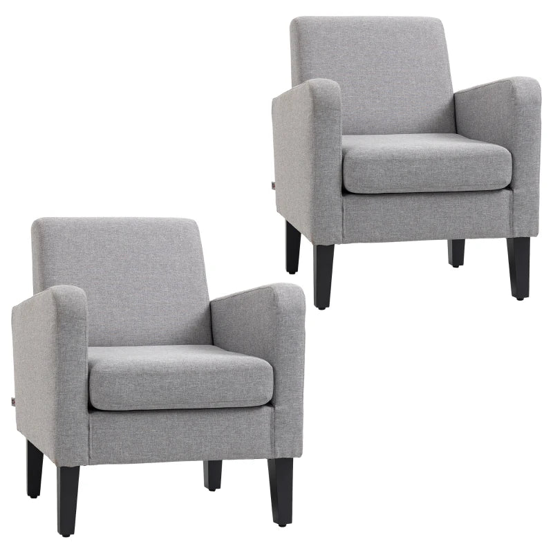 HOMCOM Modern Armchairs