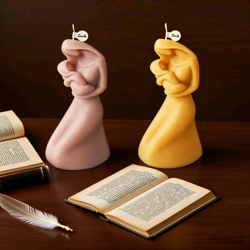 Holy Mom Mary Family Candle Mold Silicone Prayer Posture Virgin Mary Statue Handmade Craft Supplies Soap Making Tool Home Decor