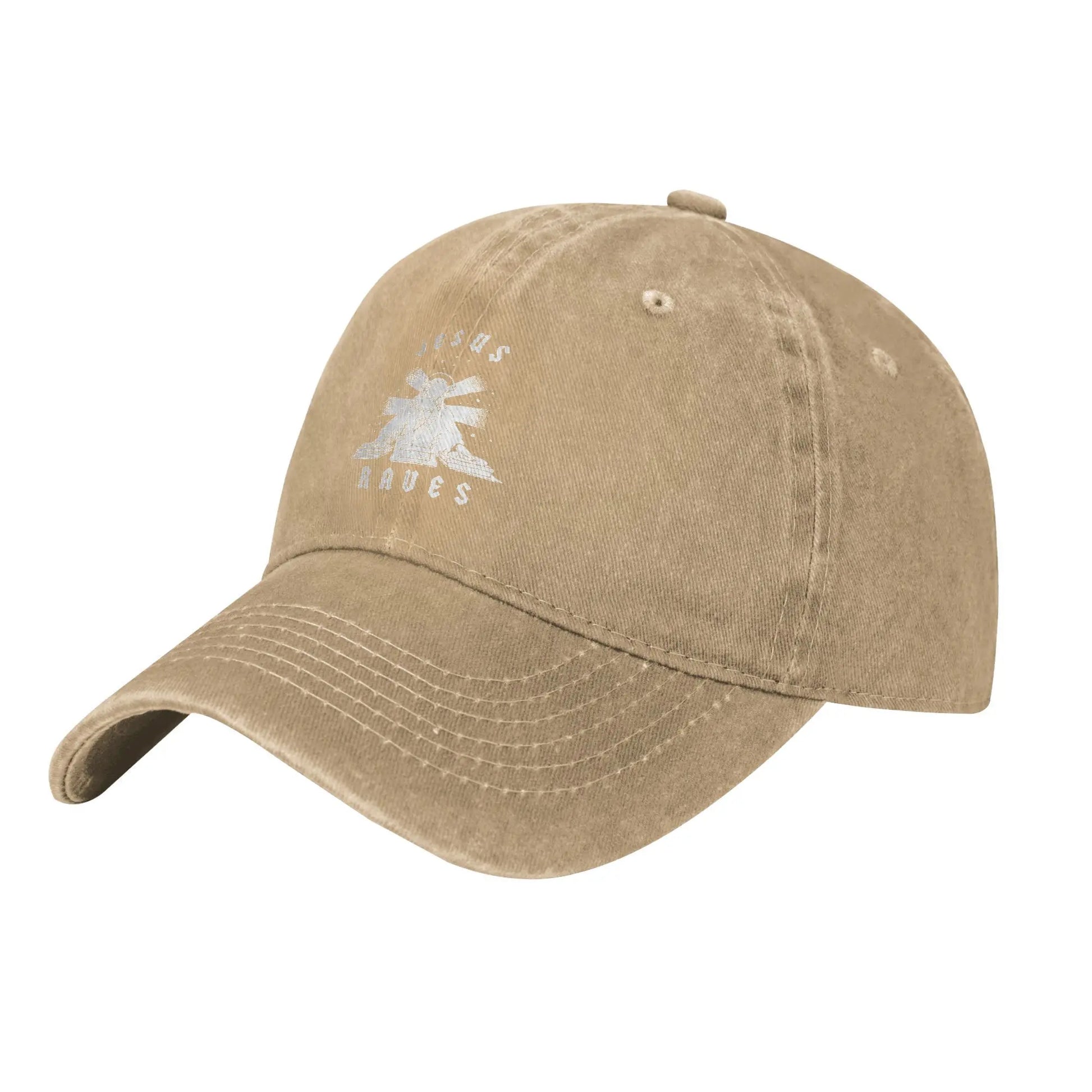 Jesus Raves Baseball Cap