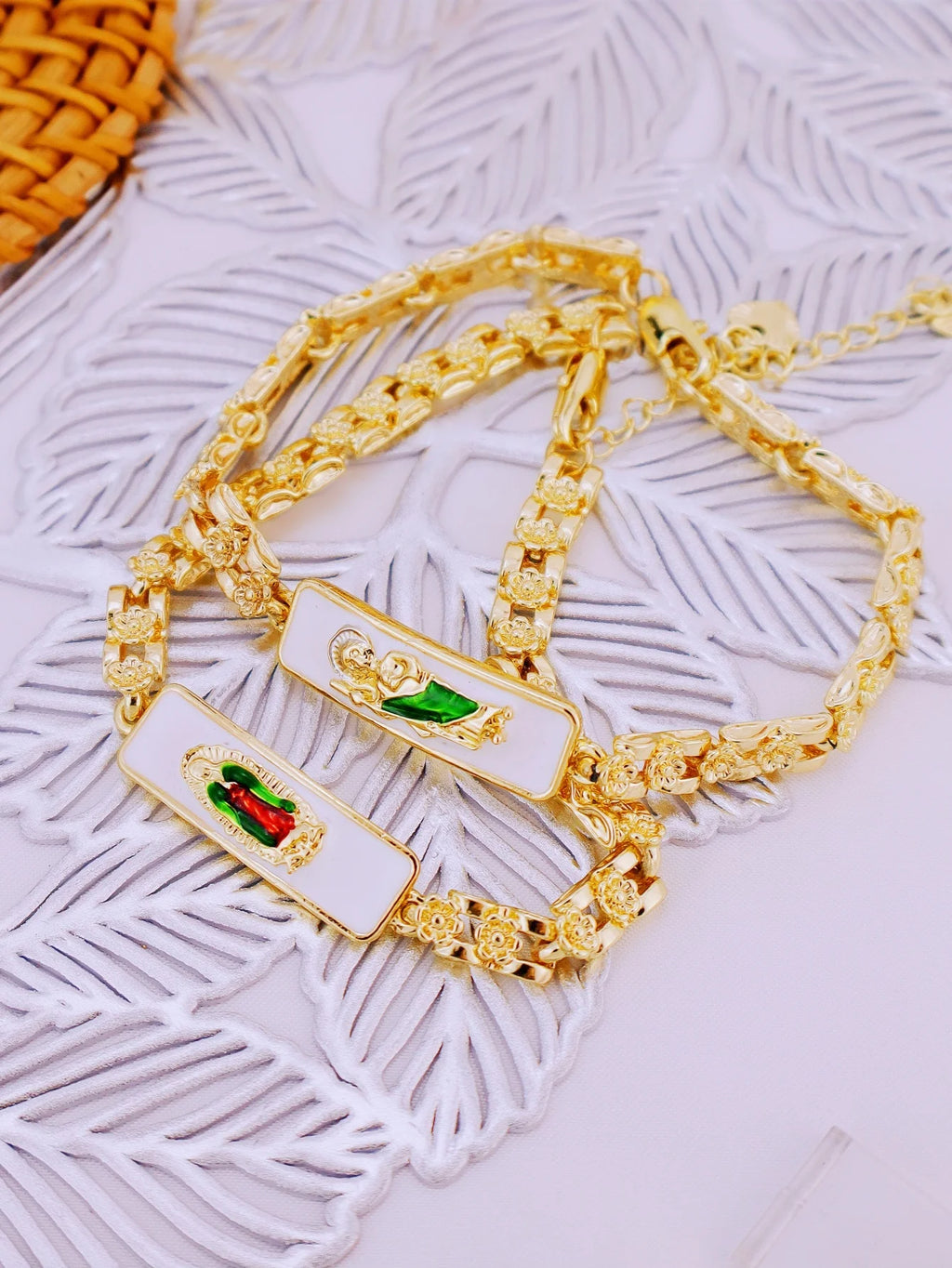 St. Jude Virgin Mary Bracelet Women's St. Judas Saint Jude Bracelet Religious Element Jewelry