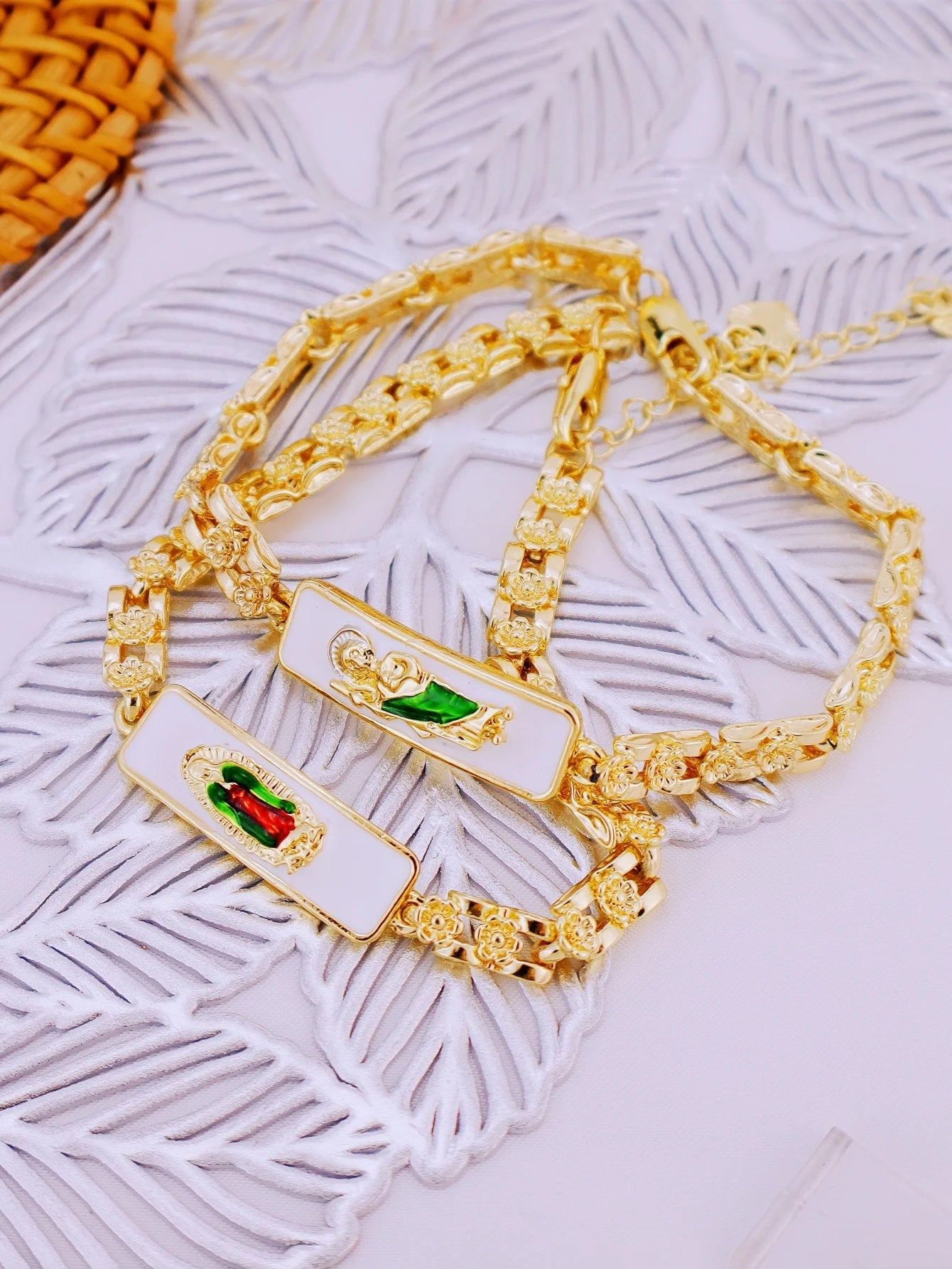 St. Jude Virgin Mary Bracelet Women's St. Judas Saint Jude Bracelet Religious Element Jewelry