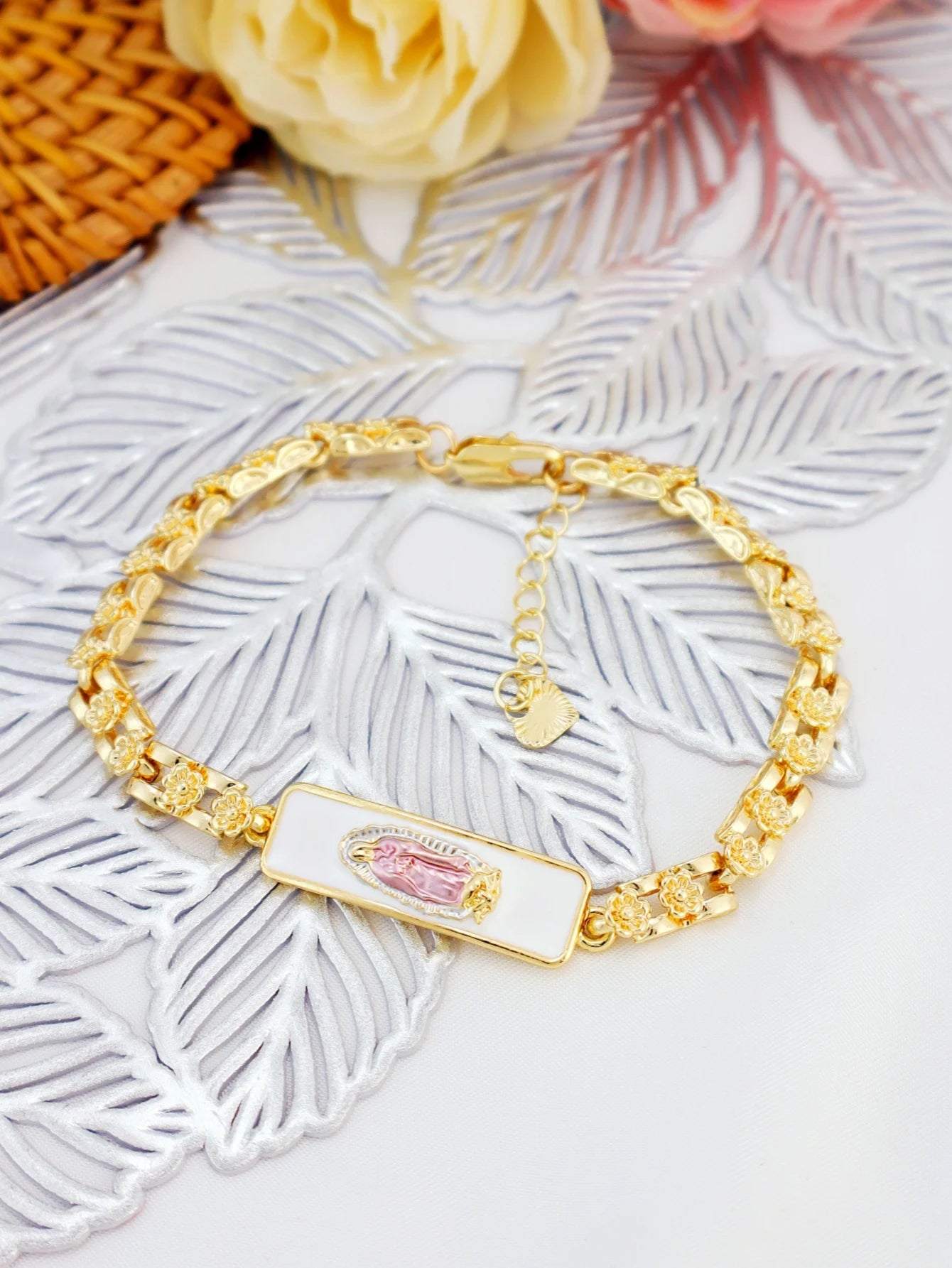 St. Jude Virgin Mary Bracelet Women's St. Judas Saint Jude Bracelet Religious Element Jewelry