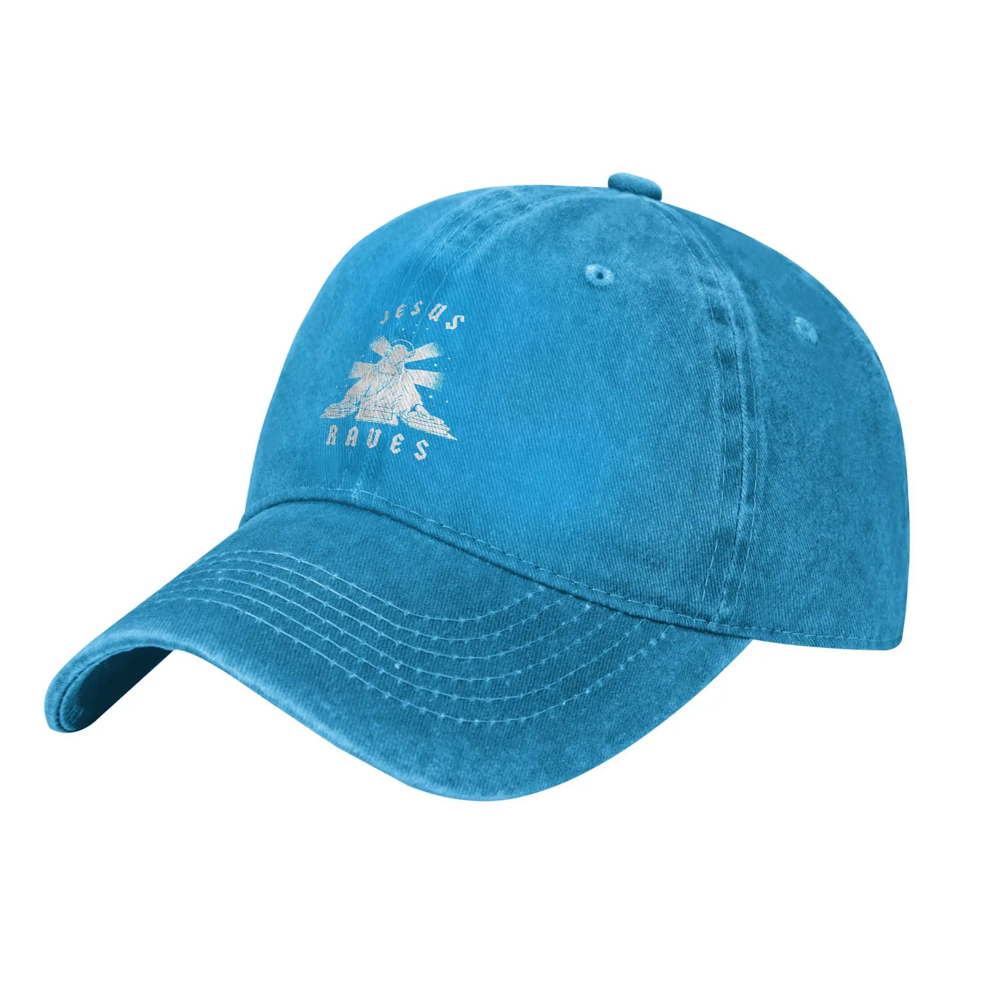 Jesus Raves Baseball Cap