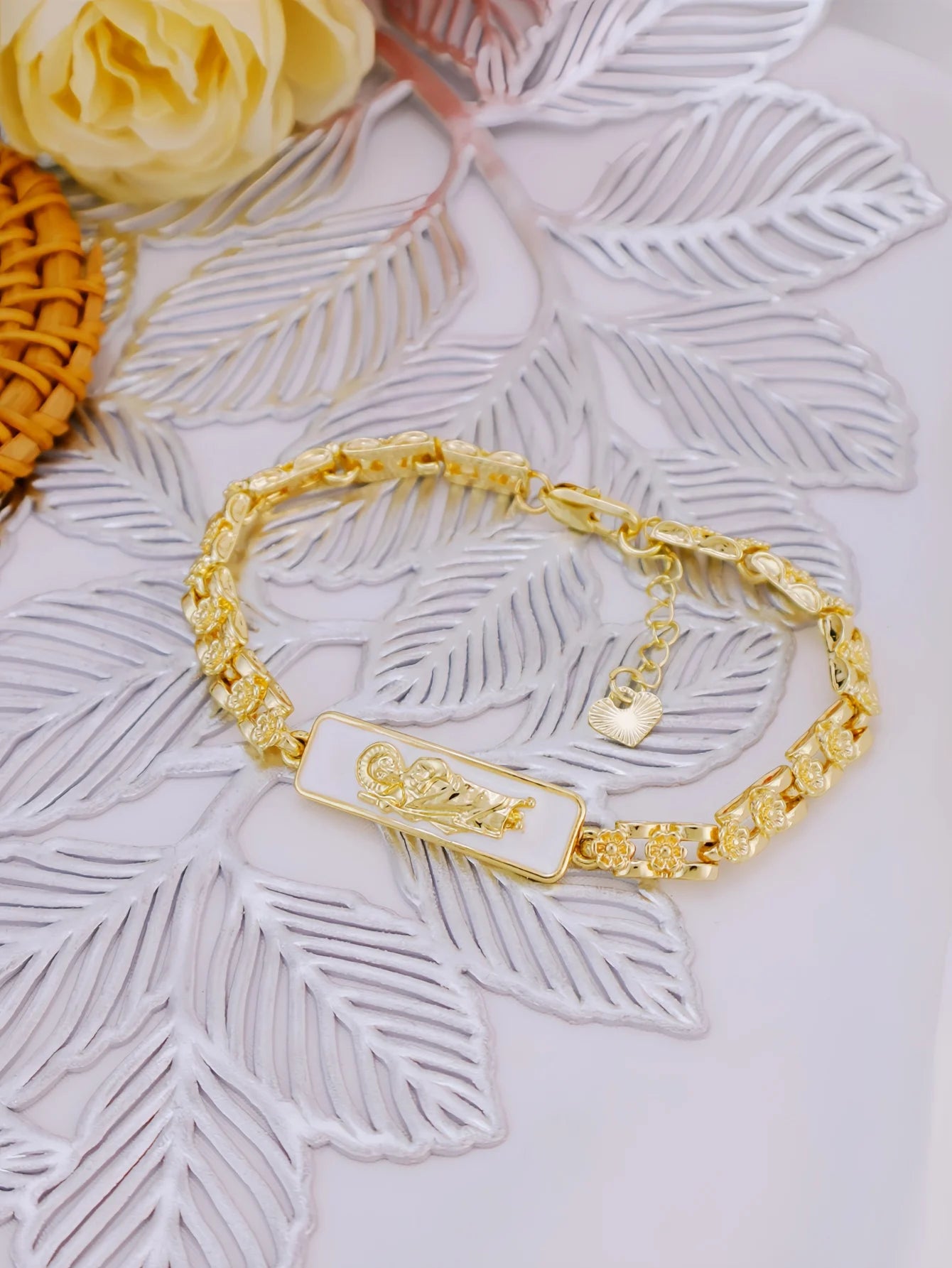 St. Jude Virgin Mary Bracelet Women's St. Judas Saint Jude Bracelet Religious Element Jewelry