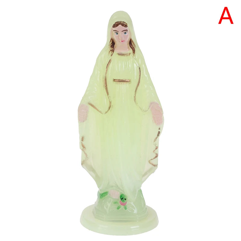 Catholic Mary Statue Madonna Handmade Virgin Mary Statue Jesus Home Decor Gift
