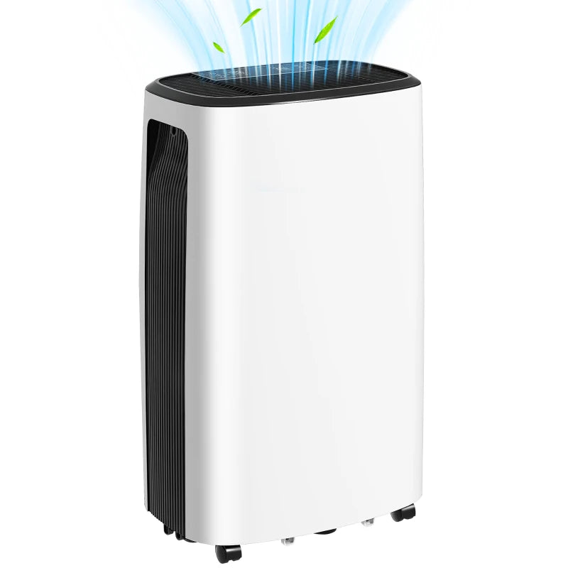 HOMCOM 16l/Day Dehumidifier, with Washable Filter and Timer in White