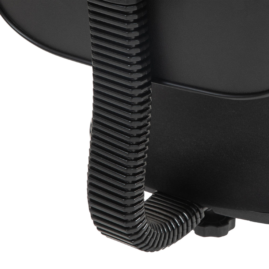 HOMCOM Small Armless Office Chair in Black-6