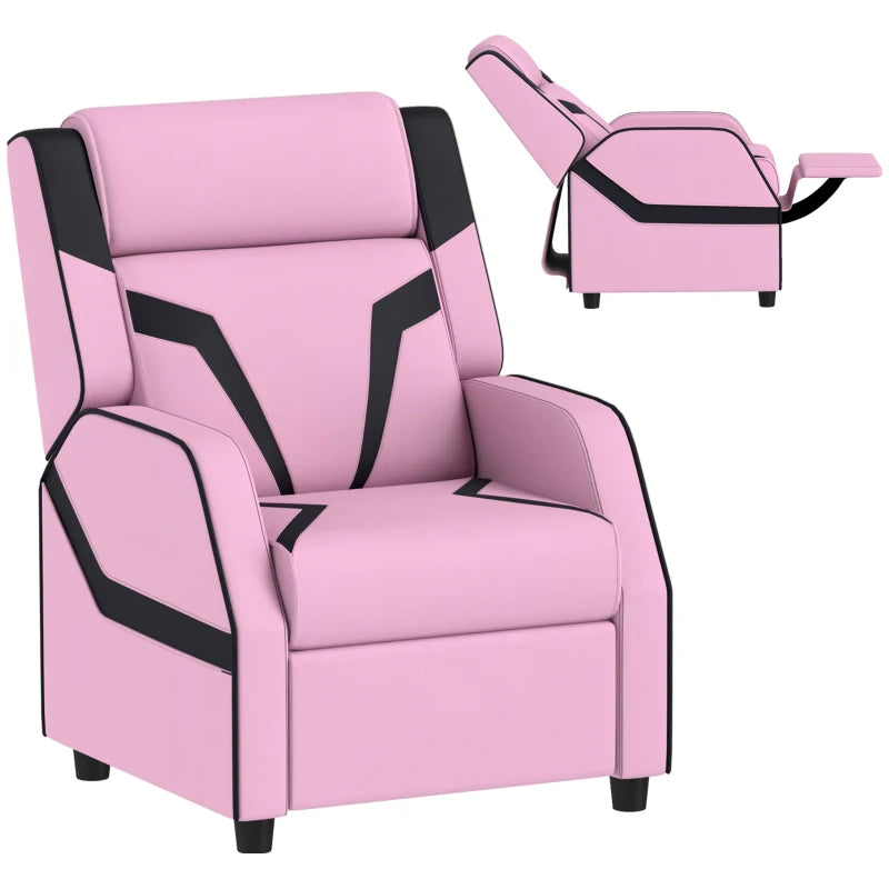 Pink Kids Reclining Chair