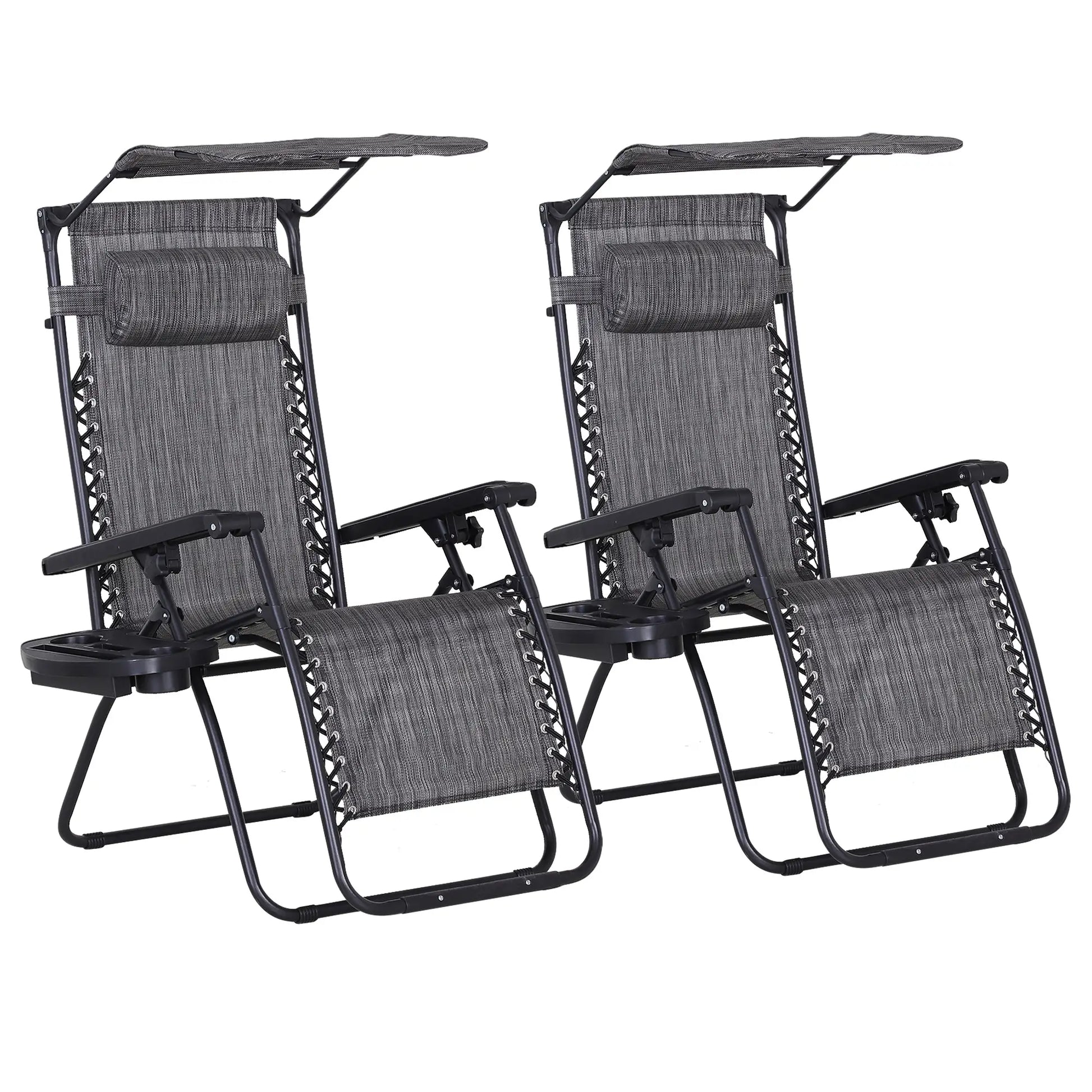 Foldable Reclining Garden Chair