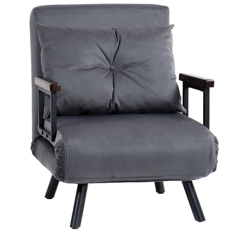 Chair Bed with Pillow