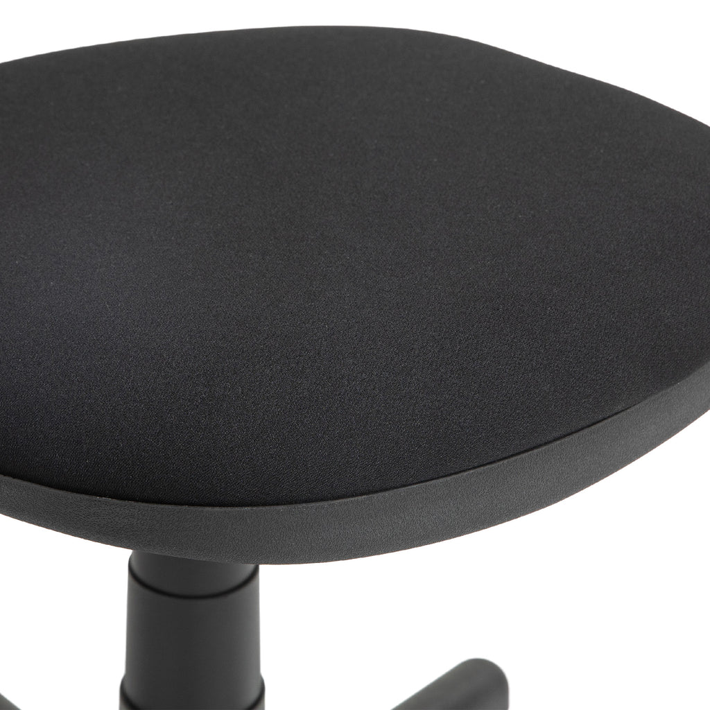HOMCOM Small Armless Office Chair in Black-7